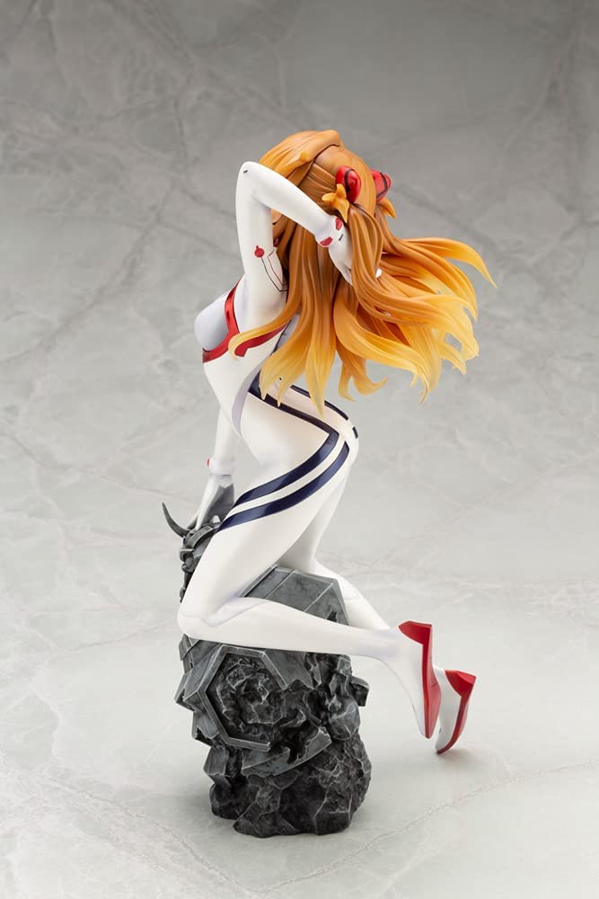 Evangelion 3.0+1.0 Asuka Shikinami Langley White Plugsuit — back view