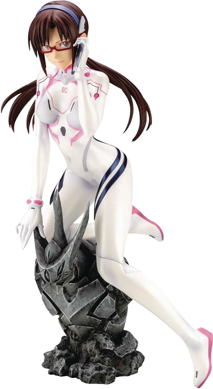 Evangelion 3.0+1.0 White Plugsuit Duo — Asuka Shikinami Langley + Mari Makinami Illustrious — back view
