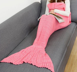 Mermaid Tail Knitting Sleeping Blanket | Magic Stories
