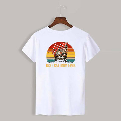 Cute Glasses Cat Costume Thermal Transfer | Magic Stories
