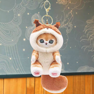 Raccoon Shark Panda Bag Plush Pendant | Magic Stories