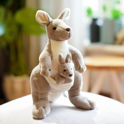 Cute Kangaroo Plush Toy Mother And Child | Magic Stories