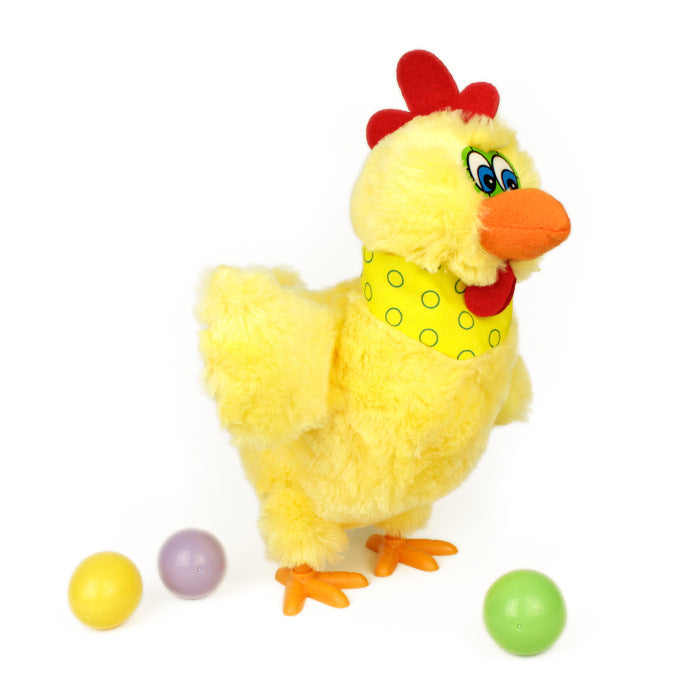 Plush Toy Under Laying Hens Electric Plush | Magic Stories
