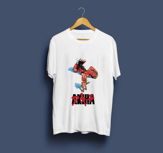 Neo Tokyo Awesome Guys T Shirt Man New Akira The Capsule T-Shirt Japan Anime Custom Tee Company T-shirts For Men — detail