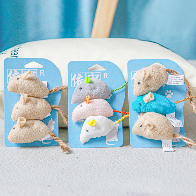 Plush Mouse — packaging
