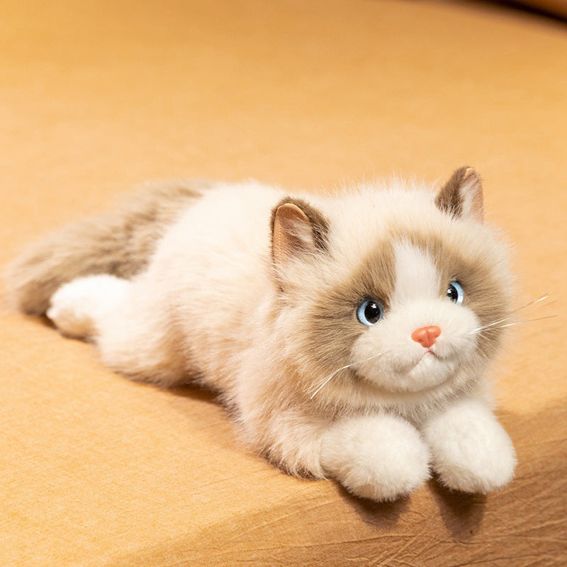 Simulation Fairy Ragdoll Cat Plush Toy | Magic Stories