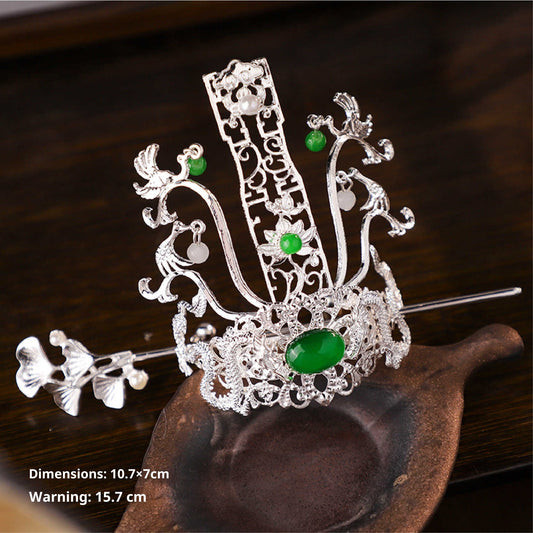Ancient Style Hanfu Men's Hair Crown Set | Magic Stories