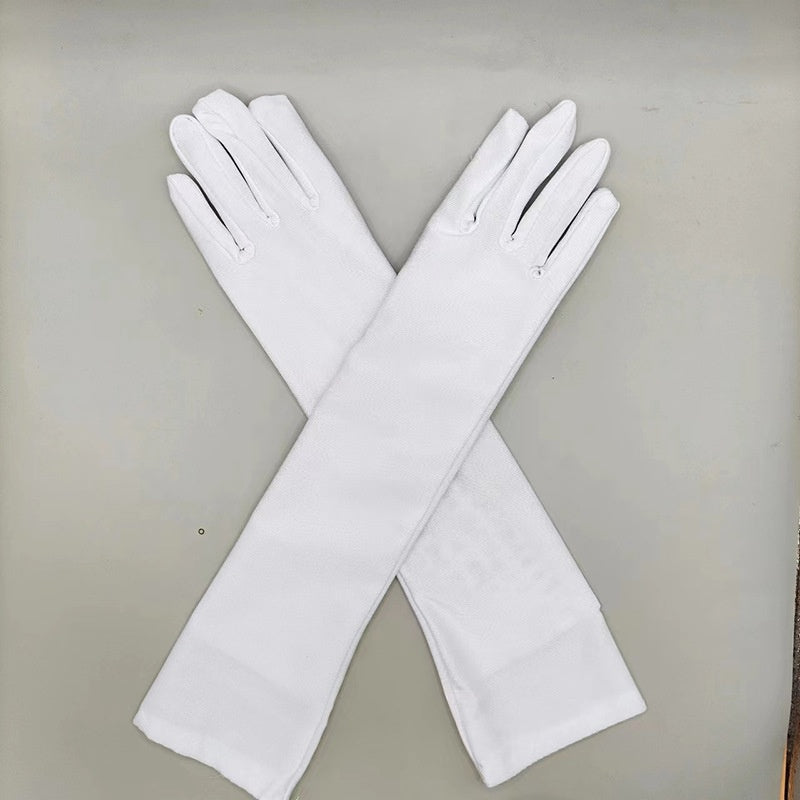 Headband Magic Wand Brooch Earrings Gloves Cosplay Set — detail