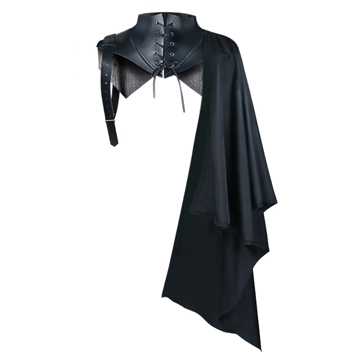Halloween Party Demon Costume Retro Cape — detail