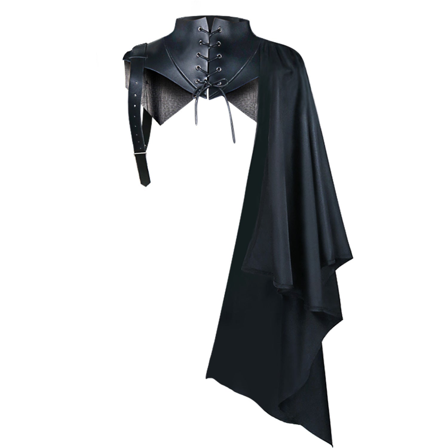 Halloween Party Demon Costume Retro Cape — detail