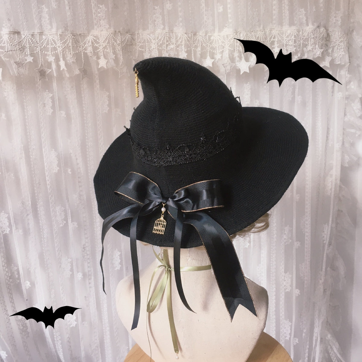 Element Witch Hat Daily Lolita Style Knitted | Magic Stories