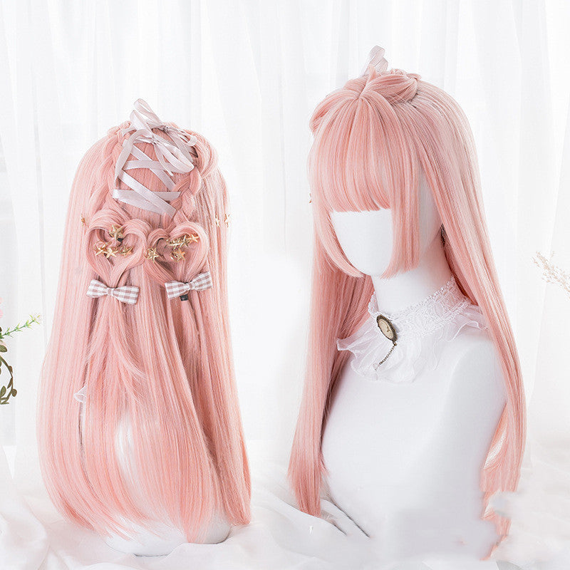 Princess Lolita Long Straight Wig — detail