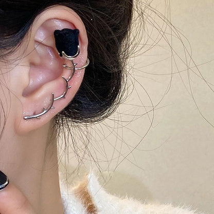 Plush Tulip Ear Stud Ear Bone Clip | Magic Stories