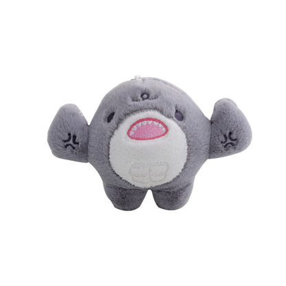 Shark Plush Toy Pendant Keychain Clothing Accessories — detail
