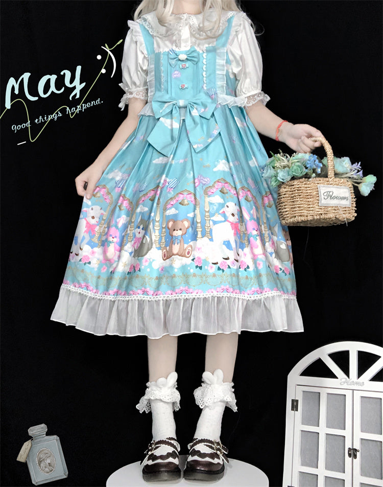 Lolita Fantasy Amusement Park Sling Dress | Magic Stories