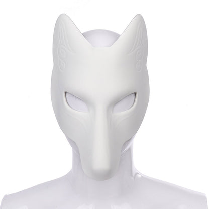 DIY Leather Fox Mask Halloween Prop