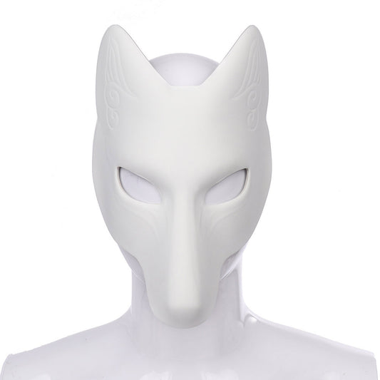 DIY Leather Fox Mask Halloween Prop