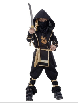 Halloween Children's Performance Costume Cosplay Anime Character Costume — in use