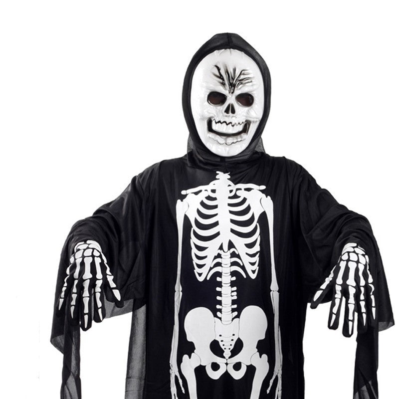 Skeleton Ghost Halloween Costume — detail