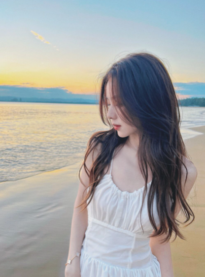 Super Fairy White Backless Suspender Dress | Magic Stories