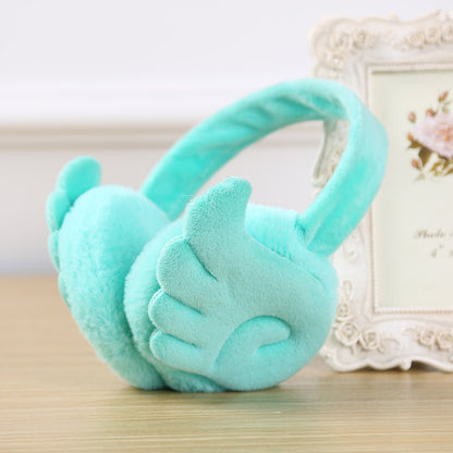 Girls Plush Earmuffs Keep Warm Plush Fashion | Magic Stories