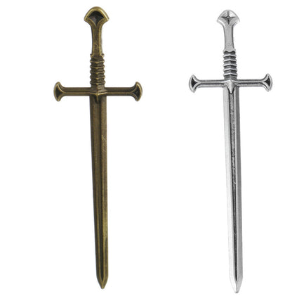 Popular Gothic Sword Pendant Bronze Necklace | Magic Stories