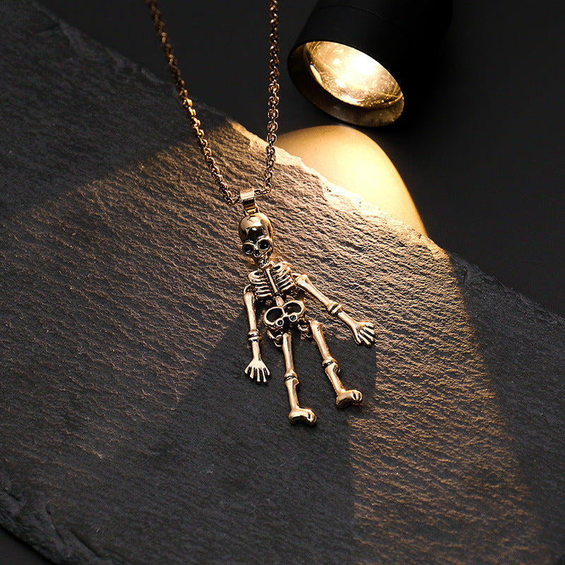 Ghost Festival Skull Decoration — side view