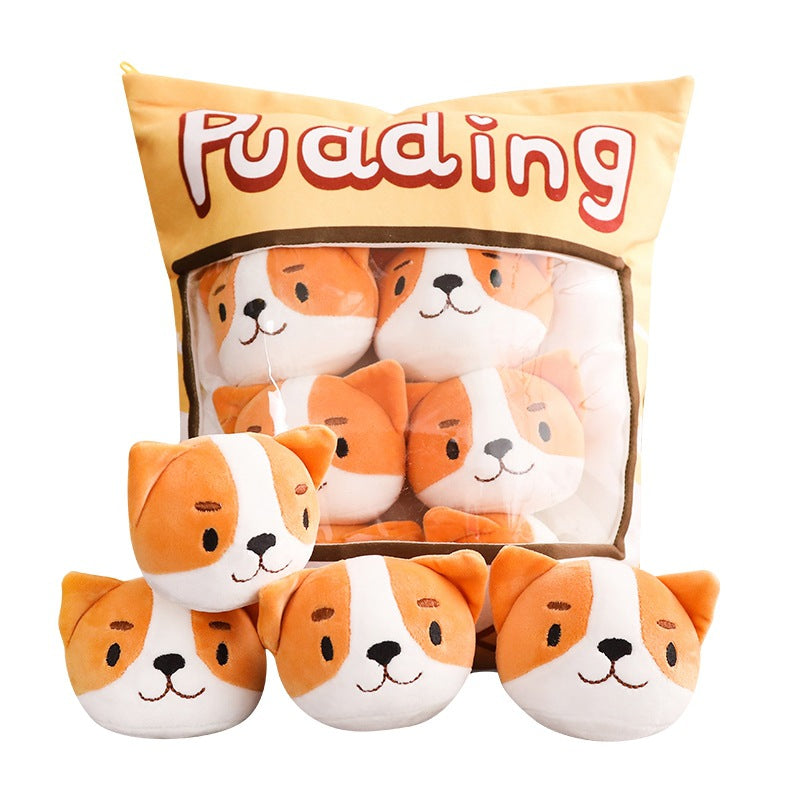 Plush pillow toy — detail