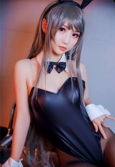Bunny Girl Senior Sister Cosplay Clothes — side view