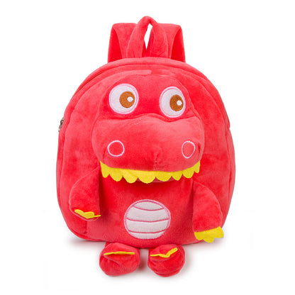 Baby Dinosaur Plush Toy Backpack — side view