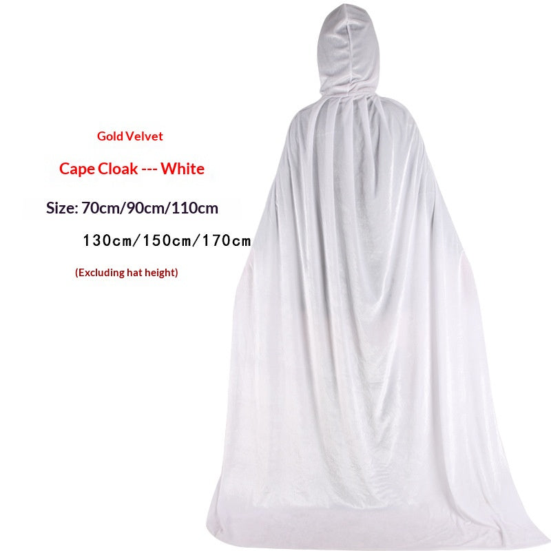 Golden Velvet Wizard Witch Prince Cloak | Magic Stories