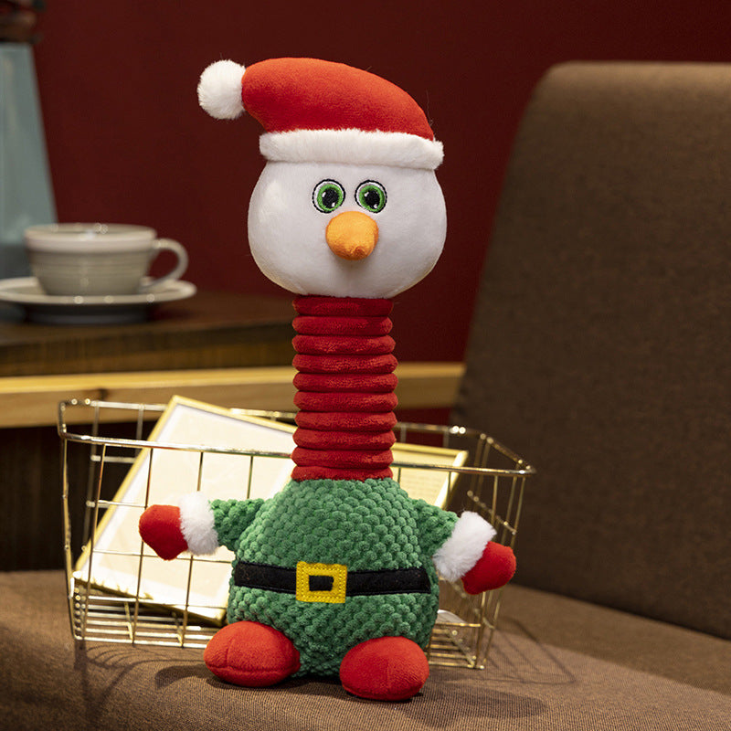 Cartoon Christmas Snowman Plush Toy | Magic Stories