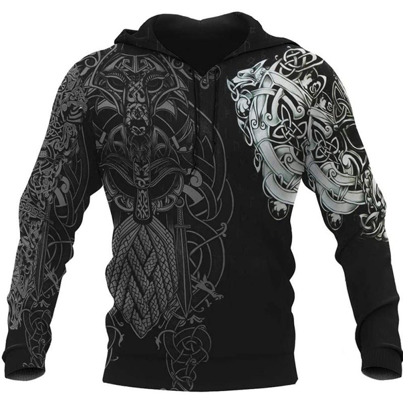Viking Tattoo Anime Game Sweater — packaging