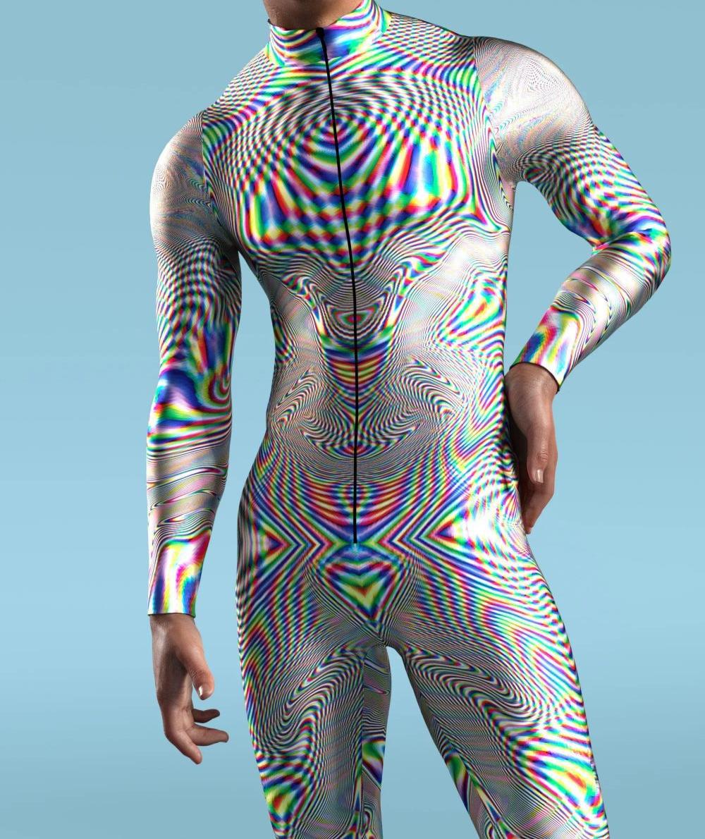 3D Digital Printed Cosplay One-piece Costume — packaging