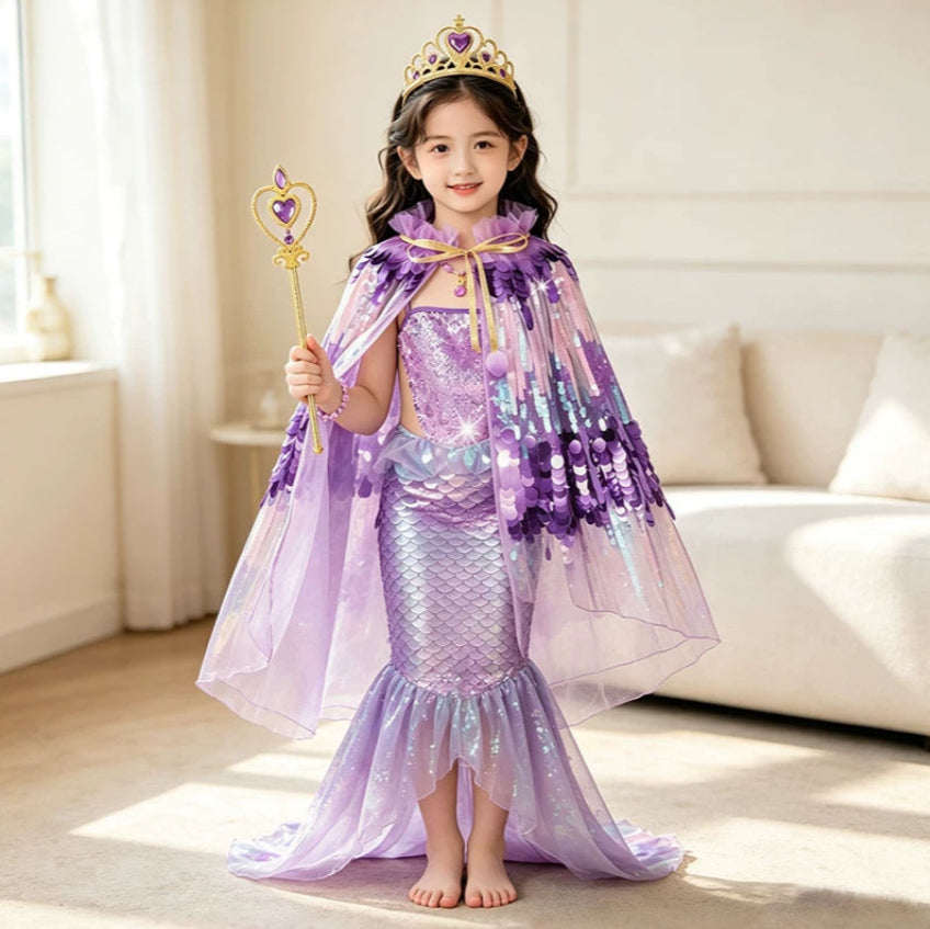 Children's Mermaid Princess Costume | Magic Stories