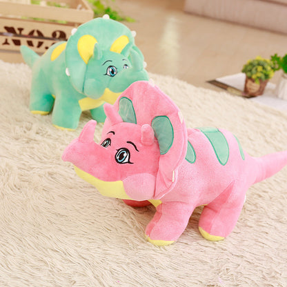 Cute cartoon triceratops plush toy | Magic Stories