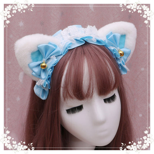 Lolita hair ornament Plush cat ear Lolita | Magic Stories