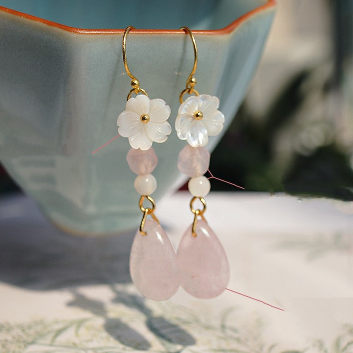 Cheongsam Dress Hanfu Antique Earrings