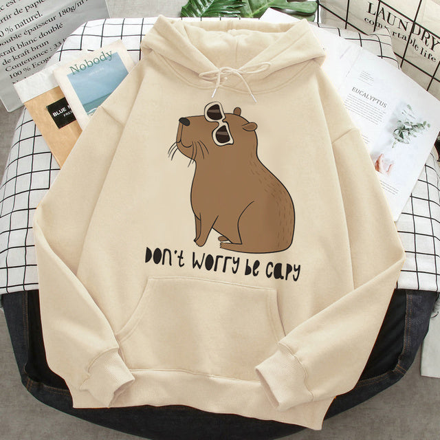 Women's Hip-hop Anime Harajuku Hoodie Sweater — side view