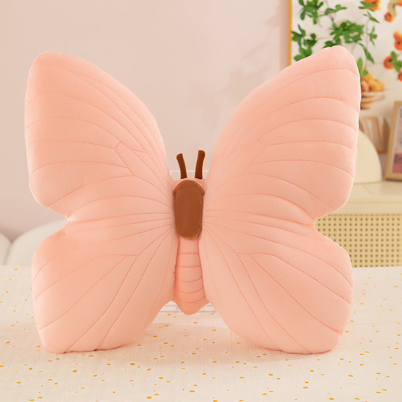 Ins Butterfly Pillow Cushion Plush Toy Blue | Magic Stories