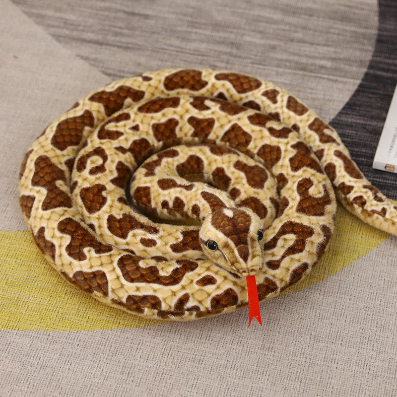 Cartoon Big Snake Plush Toy Large Snake Doll | Magic Stories