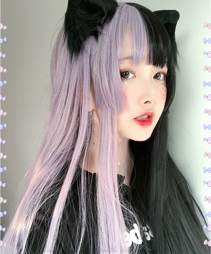 Lolita Double Ponytail Wig — side view