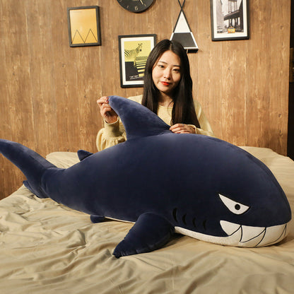 Large Shark Soft Stuffed Plush Pillow Toy | Magic Stories