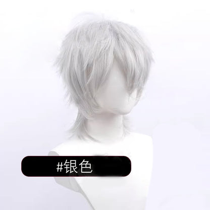 Universal Cosplay Wig Hair Tail Lengthened Anti-curling — in use