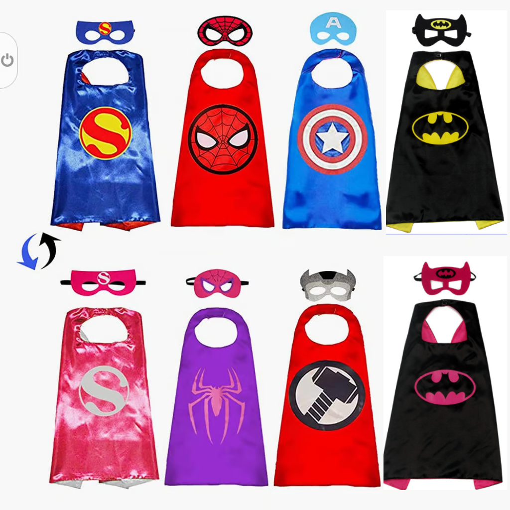 (Double Side-Superheros 4-piece Set ) | Magic Stories