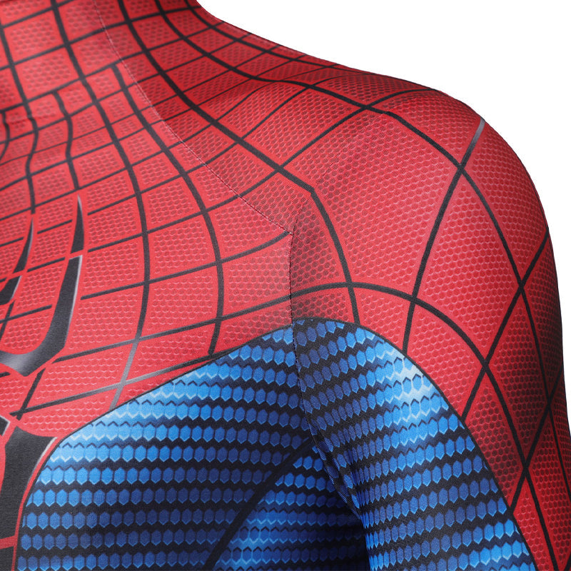 Spider-Man PS5 Amazing Suit Jumpsuit Cosplay Costumes — scale reference