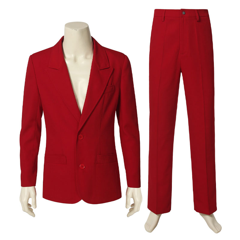 Joker: Folie a Deux Arthur Fleck Red Cosplay Costume — scale reference
