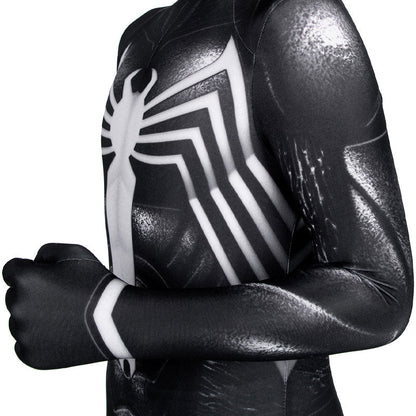 Marvel's Spiderman 2 Venom Black Suit Kids Jumpsuits Cosplay Costume - Magic Stories