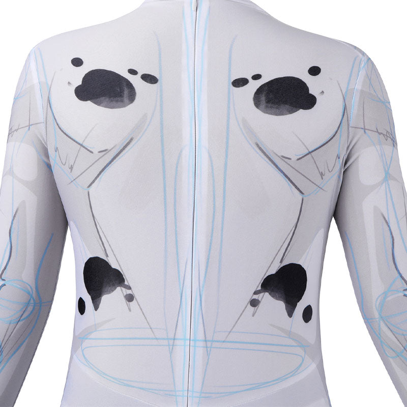 Spider-Verse The Spot Children Jumpsuit Cosplay Costume — scale reference