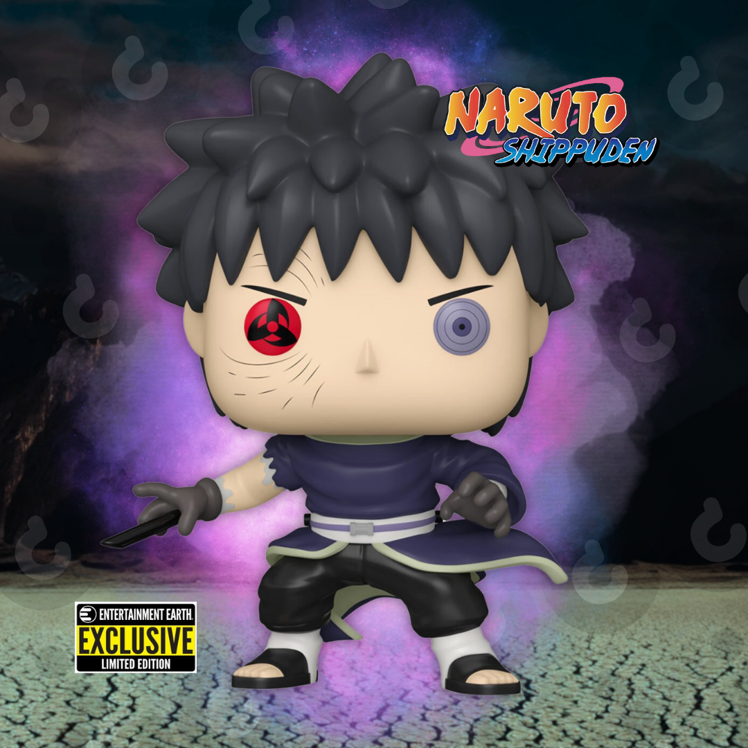 Obito Uchiha Unmasked Funko Pop! - Entertainment Earth Exclusive